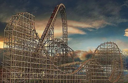 Roller coasters item 1