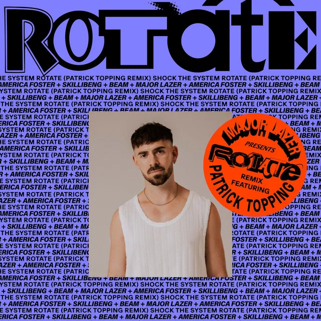RoTATe wiTh aMeRiCa FOsTeR, sKiLLiBeNg aNd bEAM (Patrick Topping Remix) — Major Lazer